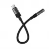 Acefast USB-C auf 3,5 mm J12 Audio-Adapter Schwarz