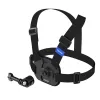 TELESIN Brustgurt-Halterung für Insta360 GoPro SJCAM DJI Xiaomi Action-Kameras - Schwarz