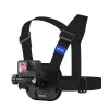 TELESIN Brustgurt-Halterung für Insta360 GoPro SJCAM DJI Xiaomi Action-Kameras - Schwarz