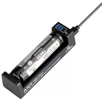 XTAR ANT MC1+ Micro USB Li-Ion Akkuladegerät für 18650