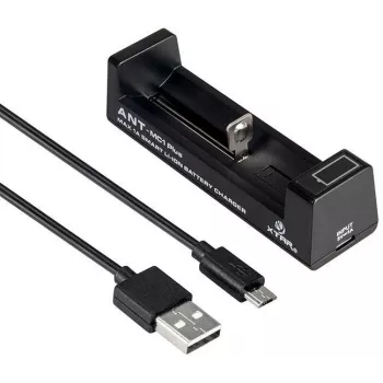 XTAR ANT MC1+ Micro USB Li-Ion Akkuladegerät für 18650