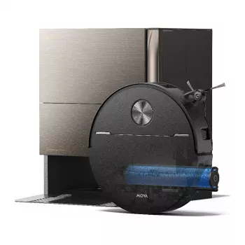 Mova Z70 Ultra Roller Complete Saug- und Wischroboter mit Reinigungsstation, Schwarz