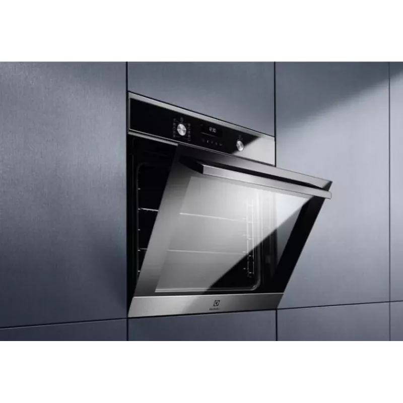 Electrolux EOD6P66WX Einbau-Backofen mit Pyrolyse-Reinigung, 72L, A+ Energie, Edelstahl