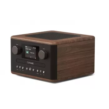 PURE ACOUSTICS Pure Classic C-D4 Digitalradio Coffee Brown/Walnut EU/UK