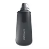 LifeStraw Peak Squeeze Filter Bottle, 1 L, Dark Grey