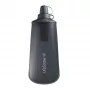 LifeStraw Peak Squeeze Filter Bottle, 1 L, Dark Grey