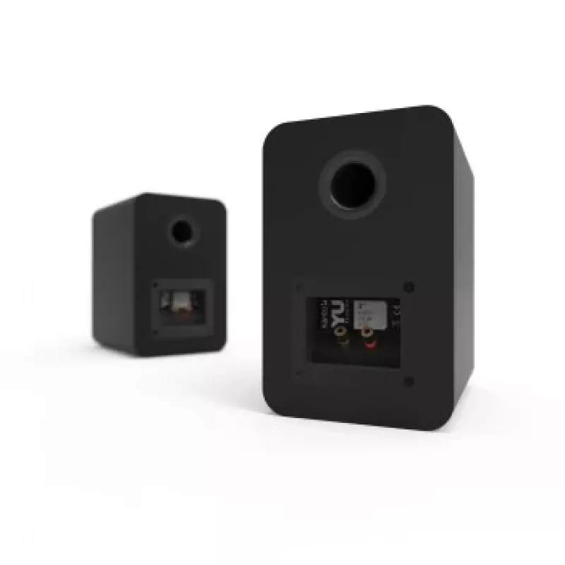 KANTO AUDIO YUP4 Passive Regallautsprecher - Schwarz (Paar)