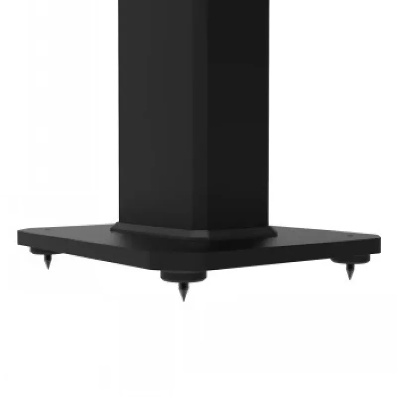 Kanto Audio 22 Tall Fillable Speaker Stands mit Isolierfüßen - Schwarz (Paar)