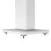 KANTO AUDIO 26 Tall Fillable Speaker Stands mit Isolationsfüßen - Weiß (Paar)