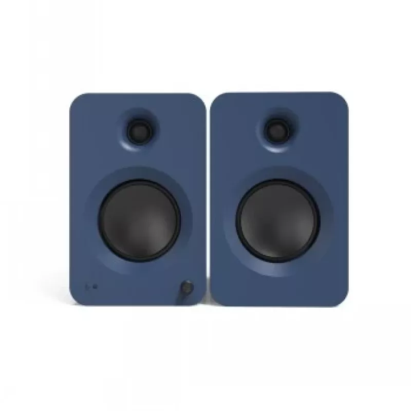 KANTO AUDIO 200W Aktiv-Regallautsprecher mit HDMI ARC, USB-C und Bluetooth 5.3 - Mattblau, Paar (inkl. Typ-C-Netzkabel)