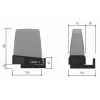 CAME KRX1FXSO LED-Blitzwarnleuchte Orange 24/230V (806LA-0010)