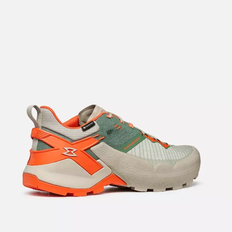 Garmont 9.81 Onyx GTX Approach Shoes - Agate Grey/Firecracker Orange - EU 41.5