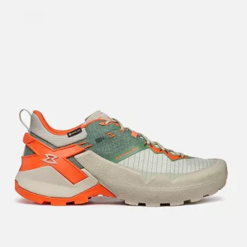 Garmont 9.81 Onyx GTX Approach Shoes - Agate Grey / Firecracker Orange, Größe 46