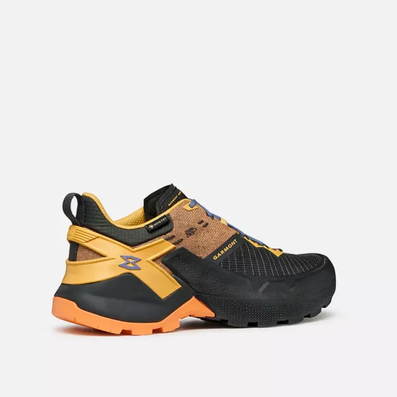 Garmont 9.81 Onyx GTX Damen-Wanderschuhe - Raven Black/Mock Orange - Größe 40 EU