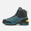 Garmont Ascent Evo GTX Mountaineering Boots - Jay Blue/Sheen Yellow, EU 42.5