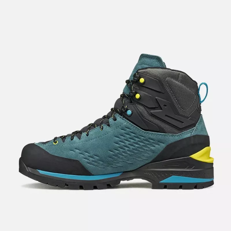 Garmont Ascent Evo GTX Wanderschuhe - Jay Blue/Sheen Yellow, Größe 44.5