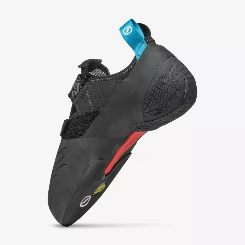Scarpa Drago XT Kletterschuhe - Schwarz/Eisen - Größe 39.5