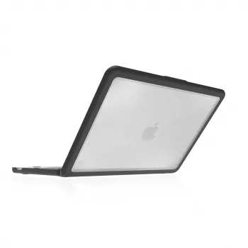 STM Dux Ultra Hülle für Apple MacBook Neo, Schwarz/Transparent