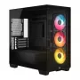 Corsair 2800X RS-R ARGB Micro-ATX PC-Gehäuse, gehärtetes Glas, Schwarz, 3x RS120-R ARGB Lüfter