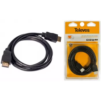 Televes HDMI 2.0 Kabel 1,5m 4K Schwarz