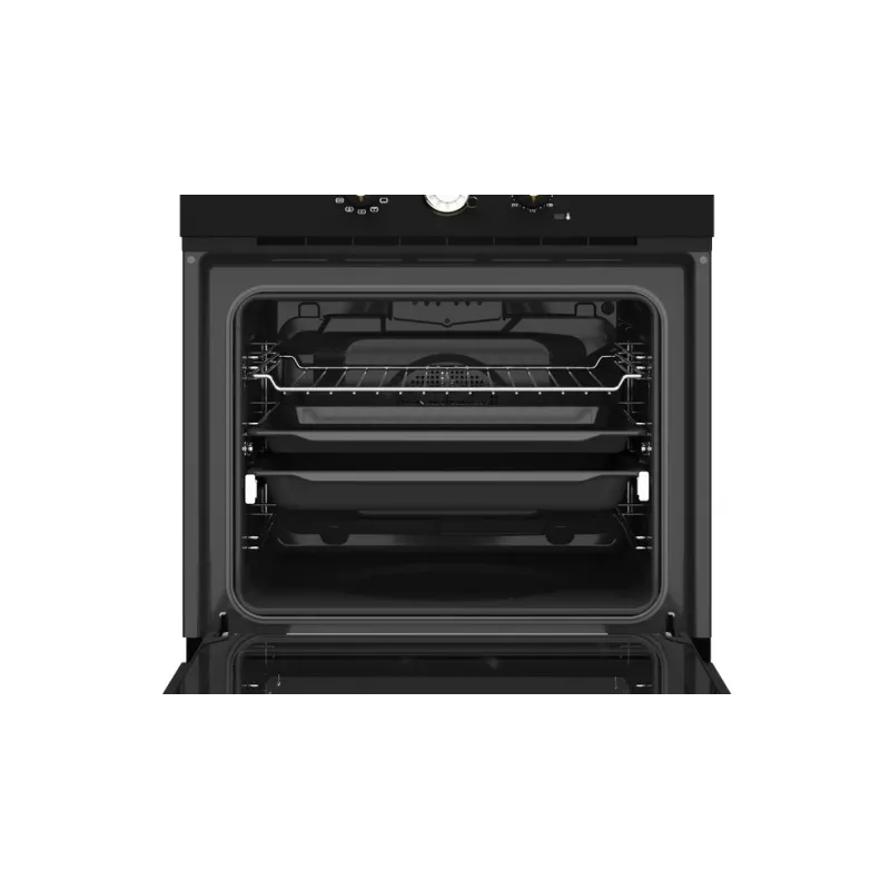 TEKA Backofen STD HRB 6300 AT Einbau-Multifunktionsbackofen 70L A+ Edelstahl Schwarzglas