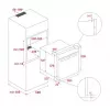 TEKA NEO HSB 6250 P FBK 2099 Einbau-Multifunktionsbackofen 70L Pyrolytisch A+