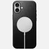 Nomad Modern Leather Case für iPhone 16 Plus - Schwarz