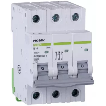 NOARK Ex9BN 3P B25 Leitungsschutzschalter MCB 25A 6kA B-Charakteristik 3-polig