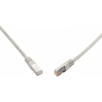 SOLARIX CAT.6A S/FTP Ethernet Patchkabel 0,5m Grau
