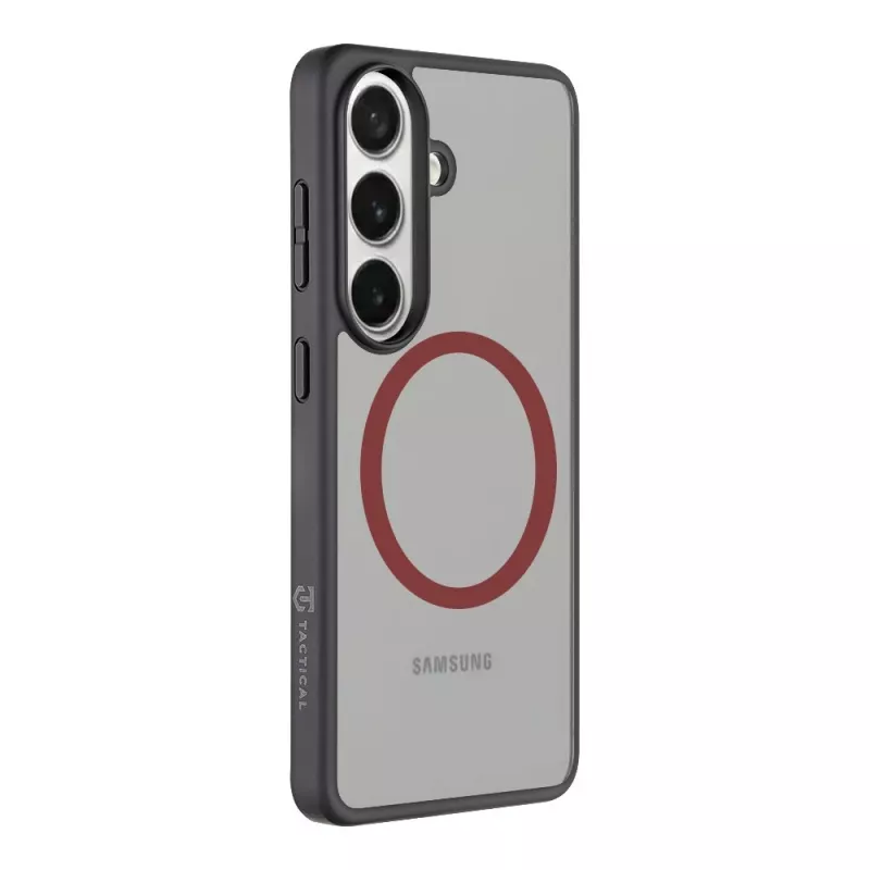 Tactical Back Cover MagForce Hyperstealth 2.0 für Samsung Galaxy S26, Schwarz/Rot