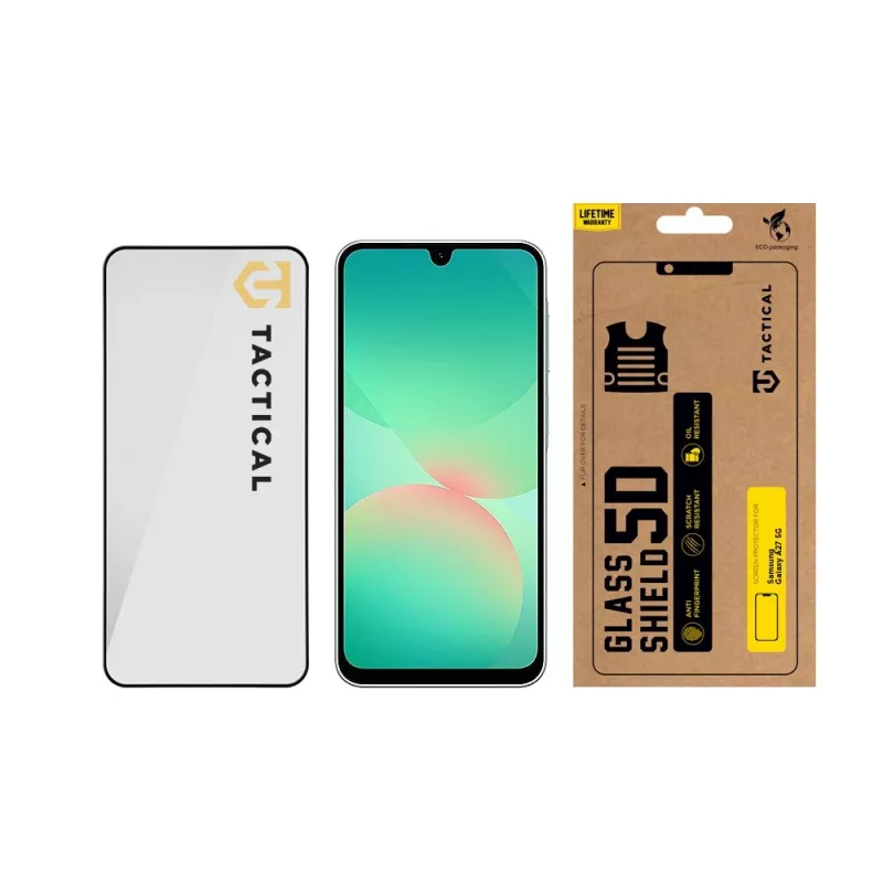 Tactical Glass Shield 5D für Samsung Galaxy A27 5G Schwarz