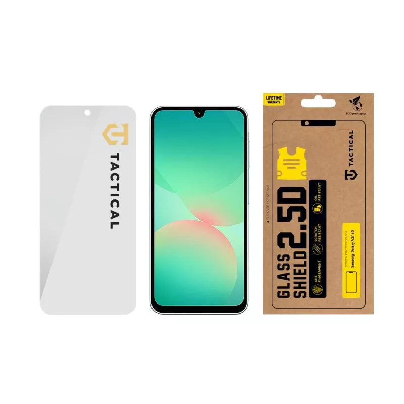 Tactical Glass Shield 2.5D für Samsung Galaxy A27 5G Clear