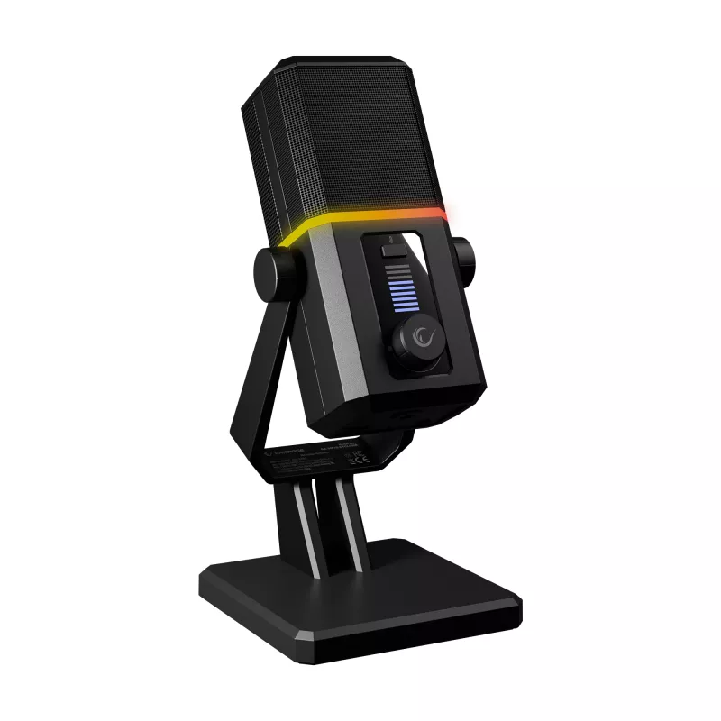 Rampage Cyclone Gaming Mikrofon RGB USB-C Schwarz