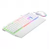 Rampage Fortuna Kabelgebundenes Tastatur- und Maus-Set Weiß