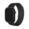 Mobilize Silikon-Armband - Magnetisch - für Apple 42/44/45/49mm - Schwarz