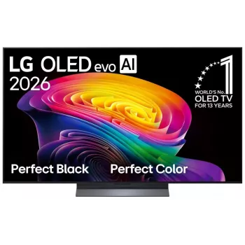 LG OLED55C61LA 55 Zoll 4K OLED evo Smart TV, webOS, schwarz