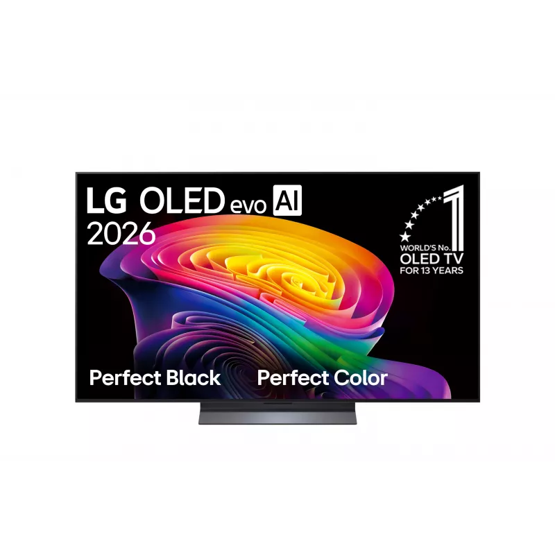 LG OLED55C61LA 55 Zoll 4K OLED evo Smart TV, webOS, schwarz