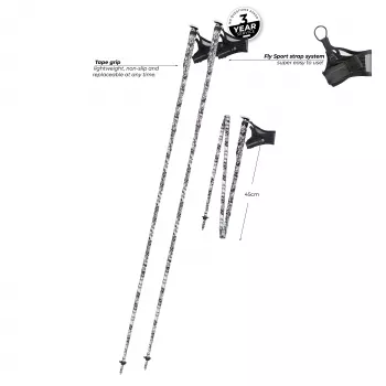 Komperdell FXP Running Poles 120 cm