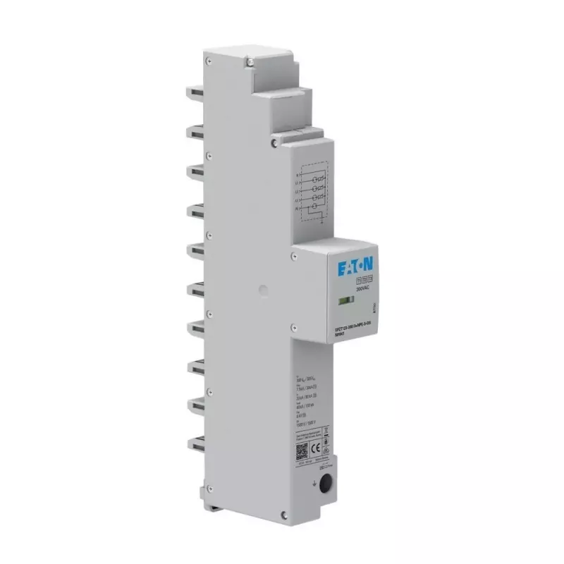 Eaton Überspannungsableiter für 40mm Sammelschiene SPZT123-300/3+NPE
