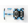 EzyRoller Spinner Pro X Fußbetriebenes Go-Kart mit 360°-Drehung, Blau, 10+ Jahre