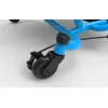 EzyRoller Spinner Pro X Fußbetriebenes Go-Kart mit 360°-Drehung, Blau, 10+ Jahre