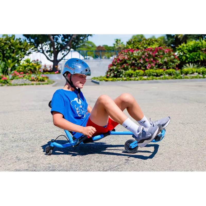 EzyRoller Spinner Pro X Grün 360° fußbetriebenes Go-Kart für Kinder ab 10 Jahren