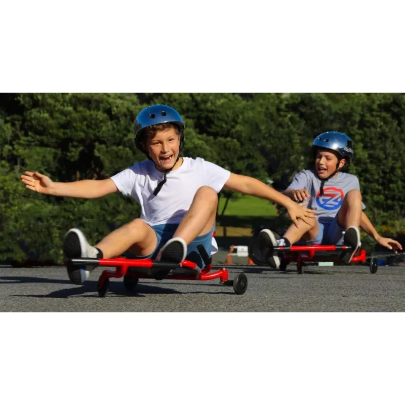 EzyRoller Drifter X Blue Ride-On Toy für Kinder von 4-12 Jahren