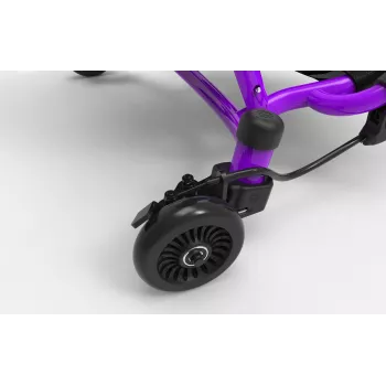 EzyRoller Drifter X Fußbetriebenes Drift-Gokart für Kinder 4-14 Jahre Lila