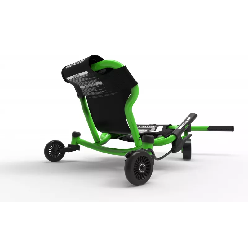 EzyRoller Drifter X Drift-Kart mit Fußantrieb, 4–12 Jahre, Limettengrün