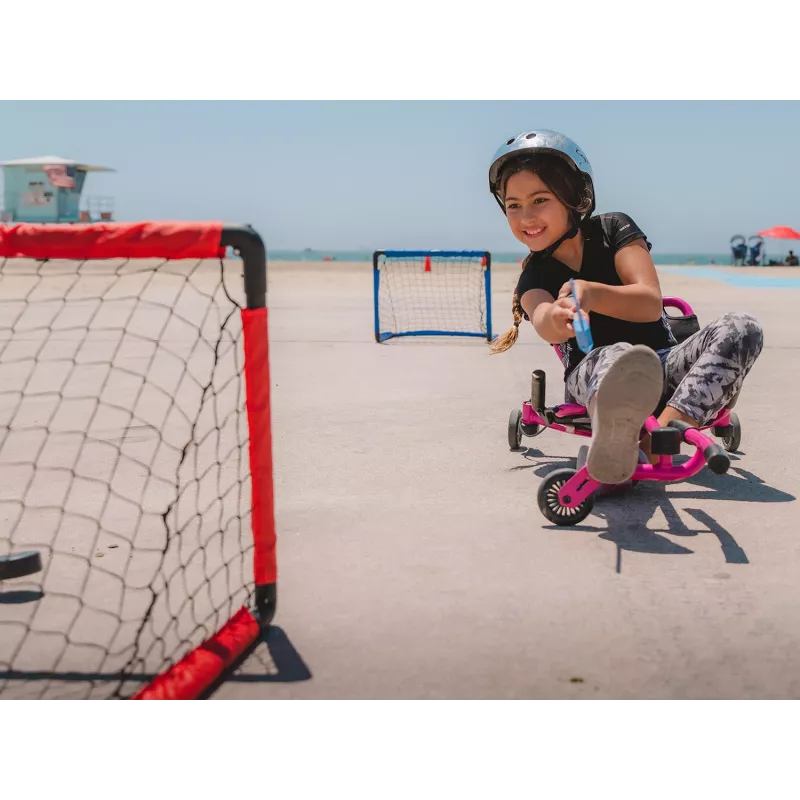 EzyRoller EZ-HOCKEY Hockey-Set für 4 Spieler (Tore, Schläger, Pucks)