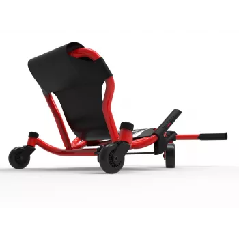 EzyRoller Spinner X Ride-On Go Kart - Beinbetrieben mit 360°-Drehung - Rot