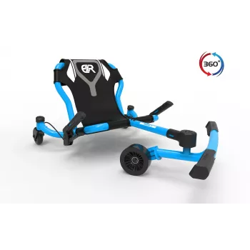 EzyRoller Spinner X Blau 360° Drift Ride-On Spielzeug für Kinder von 4-12 Jahren
