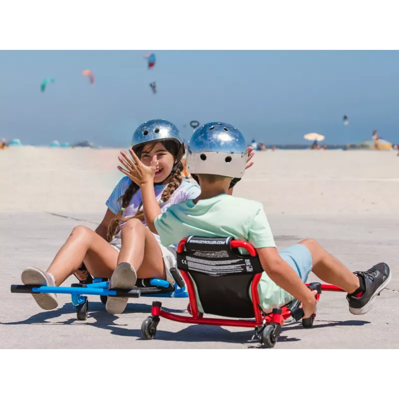 EzyRoller Spinner X Green 360° Drifting Ride-On für Kinder 4-12 Jahre