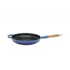 Le Creuset Signature 20258282200422 Gusseisen-Bratpfanne mit Holzgriff
